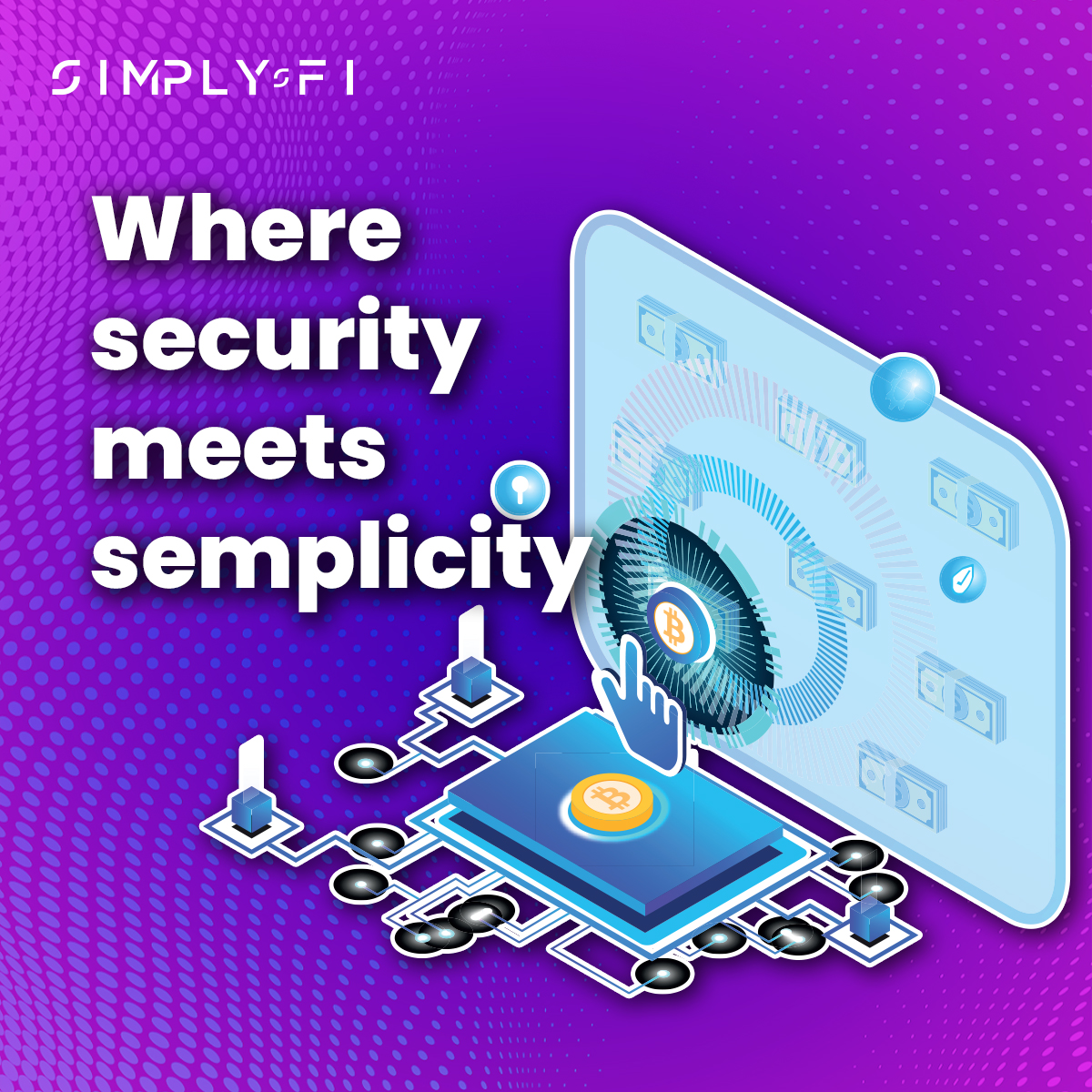 SimplyFi_'s tweet photo. ⭐️ At SimplyFi, we prioritise the security of your digital assets.

📲 Our mobile app combines advanced security features with a seamless user experience. Enjoy the convenience of secure non-custodial wallets and private key management.

The application is completely decentralised, with access safeguarded by both a seed phrase and a password. For each transaction, the user will be required to confirm it via their wallet password.

🔐  SimplyFi ensures that your journey into the decentralised world is both safe and user-friendly, protecting your assets while you explore the realms of #Web3, #DeFi, #NFTs, and more!

#decetralized #digitalfinance #cryptorevolution