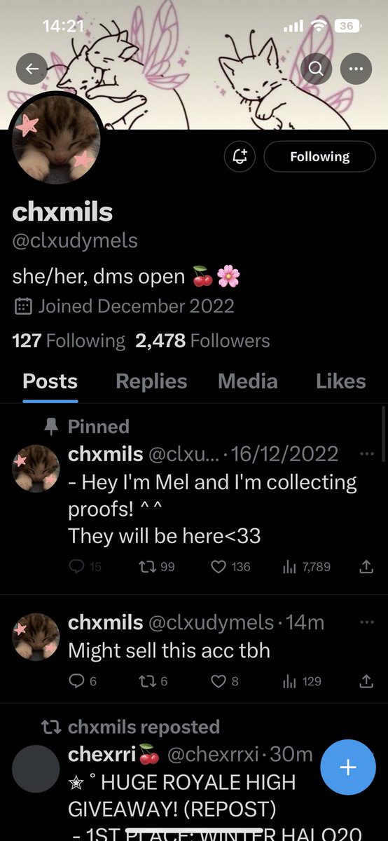katiakesper's tweet photo. @clxudymels done! https://t.co/PIMpRCejfK