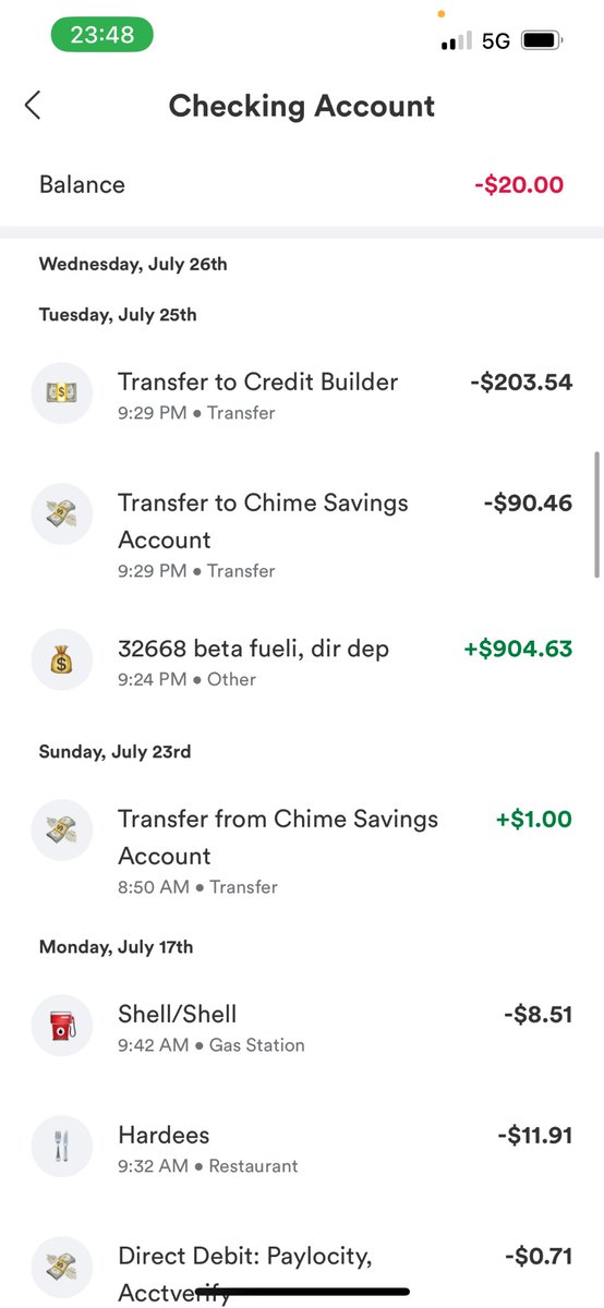 SnowGhoster's tweet photo. @Chime Chime won’t refund my money that was stolen from my account! https://t.co/Eh2C79Q5k9
