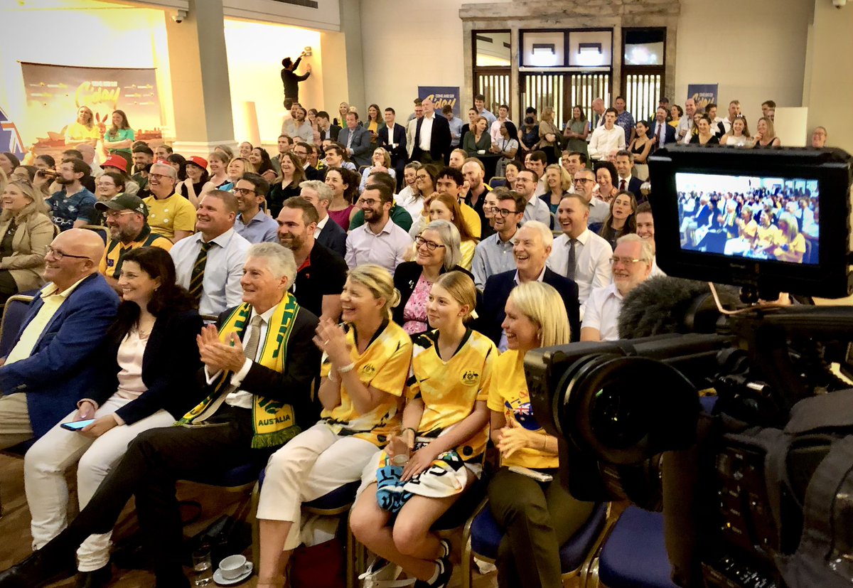 Australia House, London 

Lionesses v Matildas

🦁