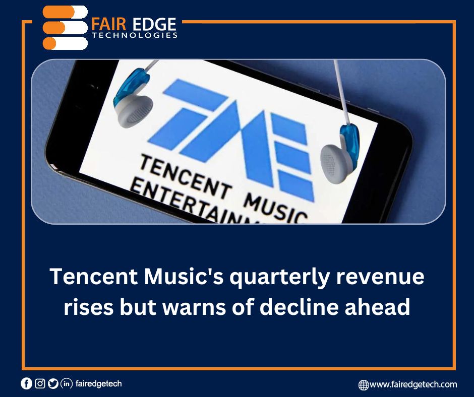 Tencent Music's quarterly revenue rises but warns of decline ahead