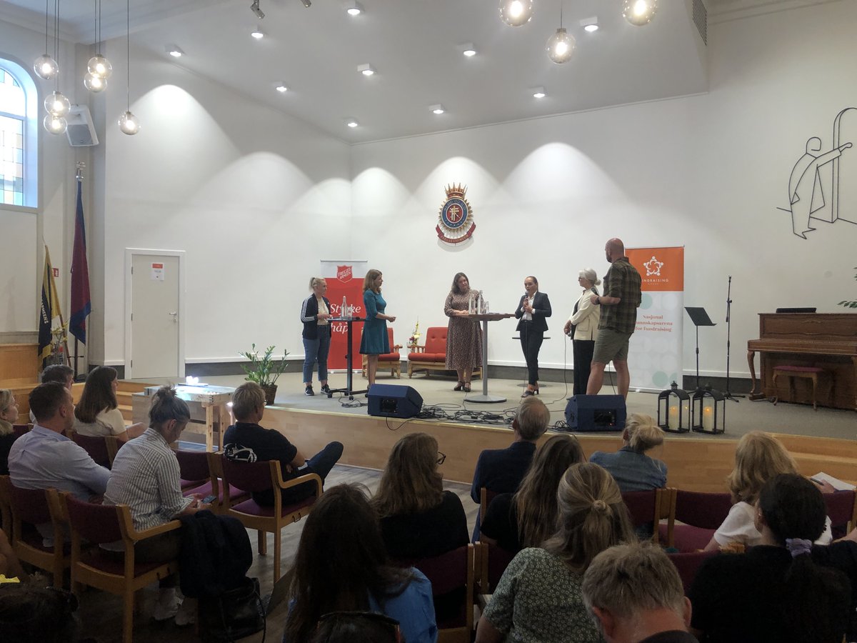 – Det må satses på gode rammebetingelser for frivilligheten! Idag deltar vi på Fundraising Norges #Arendalsuka-seminar.