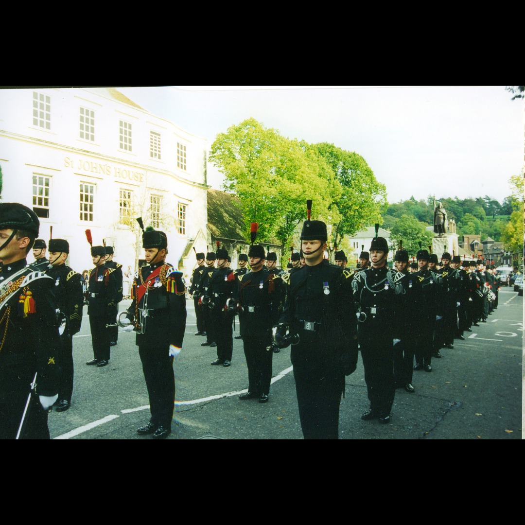 riflemansmuseum's tweet photo. Good morning all, we are open 10:00-16:00 (last entry 15:30). Here we have a Freedom of Winchester, 1997 photograph from the archives.

To learn more about our collection, check out our website: https://t.co/lDRRjyCXl8

#theroyalgreenjackets  #RGJ #theroyalgreenjacketsmuseum https://t.co/Eodvbs4HYN