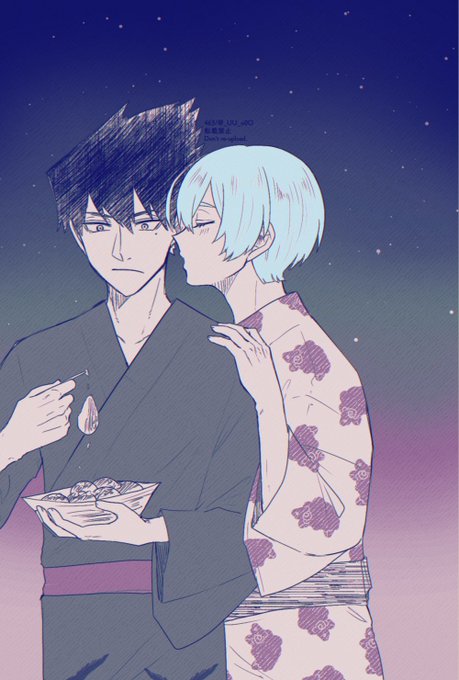 「takoyaki yukata」 illustration images(Latest)