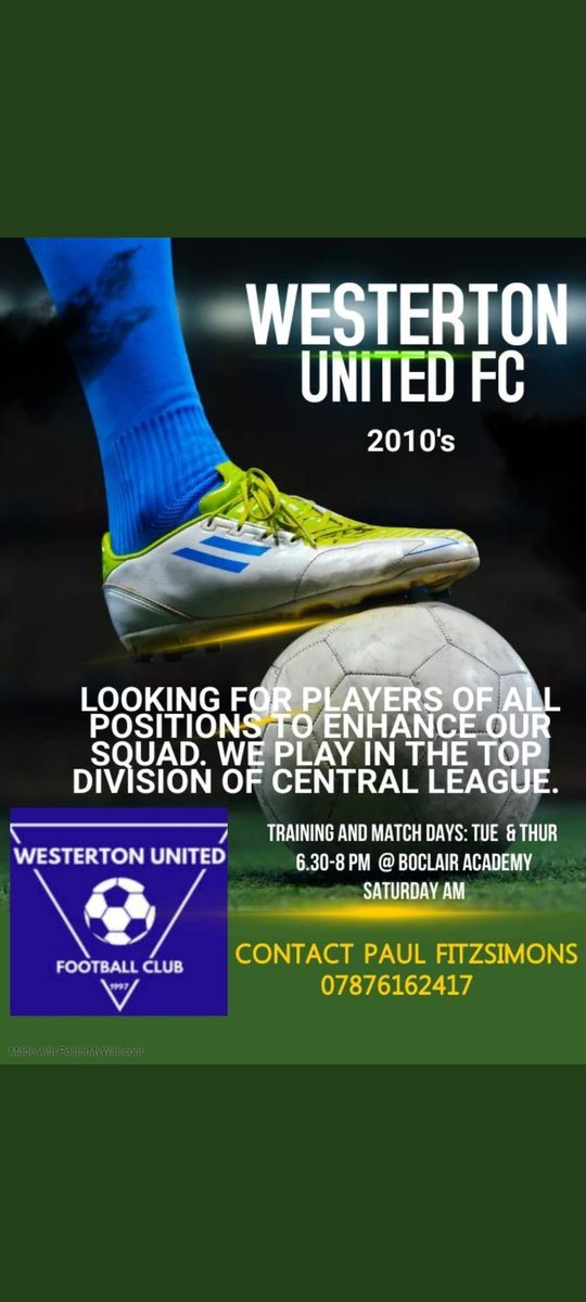 Westerton United 2010s tweet media
