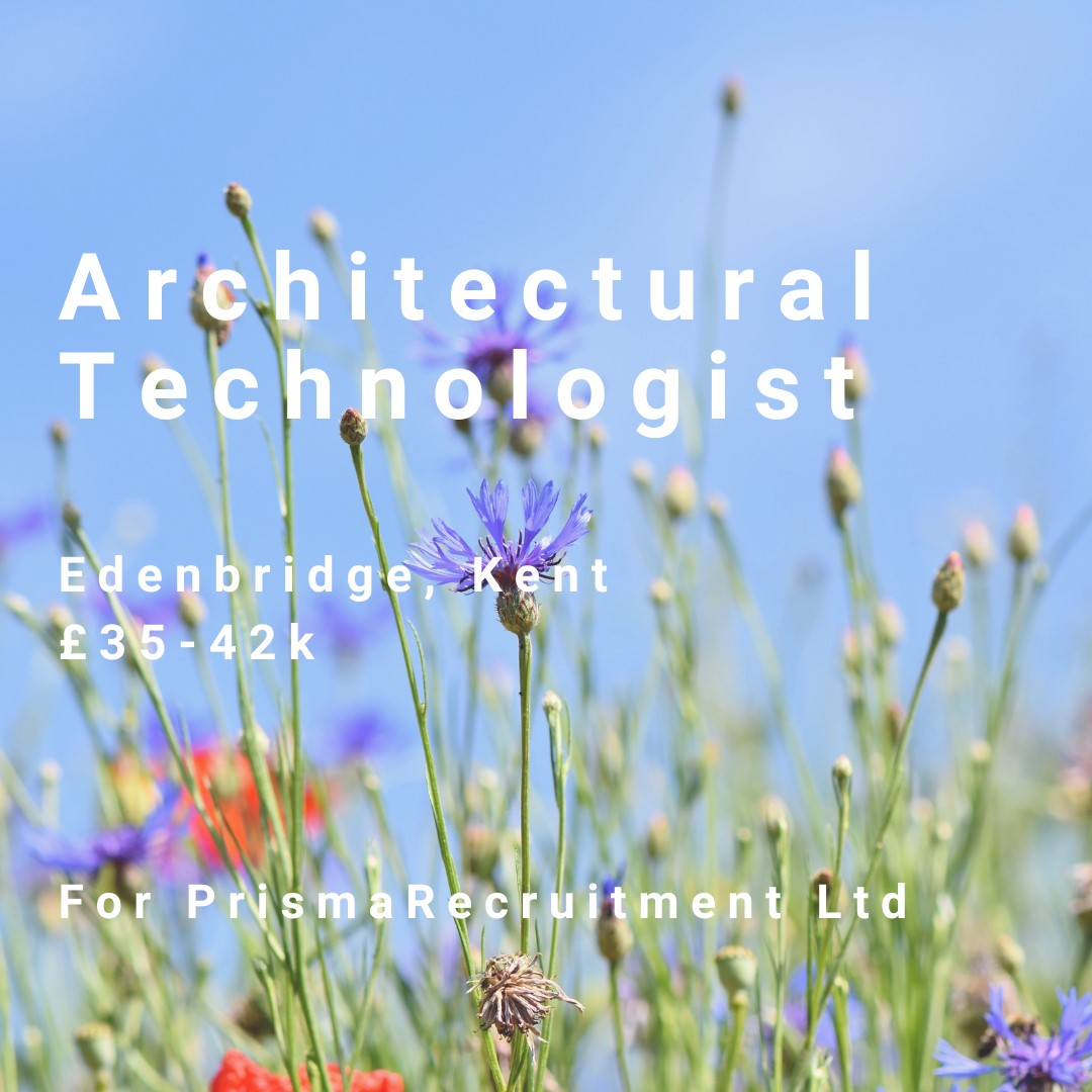 Full details of this position and to apply please click through to architects-online.co.uk for @Prismarec #architect #architecture #jobs #technologist #architecturaltechnologist #edenbridge #hiring #wearehiring #BIM #kentjobs #architecturedesign #wearehiringnow #recruiting