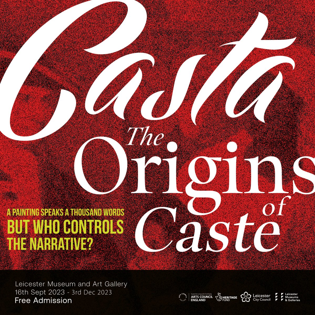 opal22ArtsandEd's tweet photo. 🖼️Introducing Casta: The Origins of Caste. An exploration into how global majority communities have been classified and the enduring legacies of one of the oldest forms of pictorial human classification.
Leicester Museum and Art Gallery
16th September - 3rd December
Free admission
https://t.co/zaVQtQ80ju
In partnership with @leicestermuseum 🤝
Proudly supported by @ace_national and @HeritageFundUK 🙌