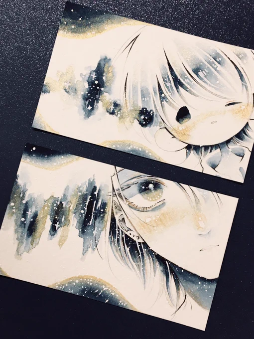 別絵柄同キャラドローイング 