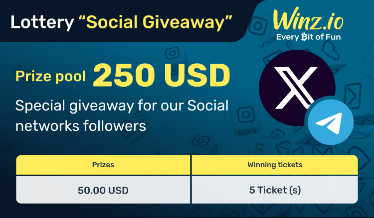 Winz_io's tweet photo. ⏰ 𝗜𝘁`𝘀 𝗦𝗼𝗰𝗶𝗮𝗹 𝗚𝗶𝘃𝗲𝗮𝘄𝗮𝘆 𝗧𝗶𝗺𝗲!

The rules are simple:

🔸 Follow
🔸 LIKE and REPOST
🔸 Tag TWO friends
🔸 Comment your https://t.co/fL2mwORAs3 nickname 

Five random winners will be announced on the https://t.co/fL2mwORAs3 website on 𝗔𝘂𝗴𝘂𝘀𝘁 𝟮𝟯!

#winzio
