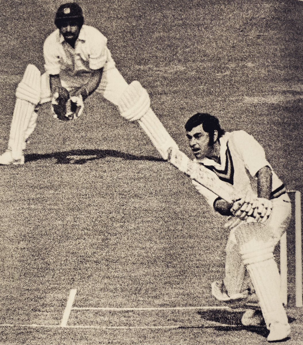 RohanSinha02's tweet photo. ODI No. 4: vs East Africa, June 11 1975, Headingley. India won by 10 wickets. After the bowlers had engineered East Africa's collapse (120) - Sunil Gavaskar (65*) &amp; Farokh Engineer (54*) helped India taste its first ODI win. #journey #IndianCricket #cricket #sports https://t.co/s4dFQoqK2x