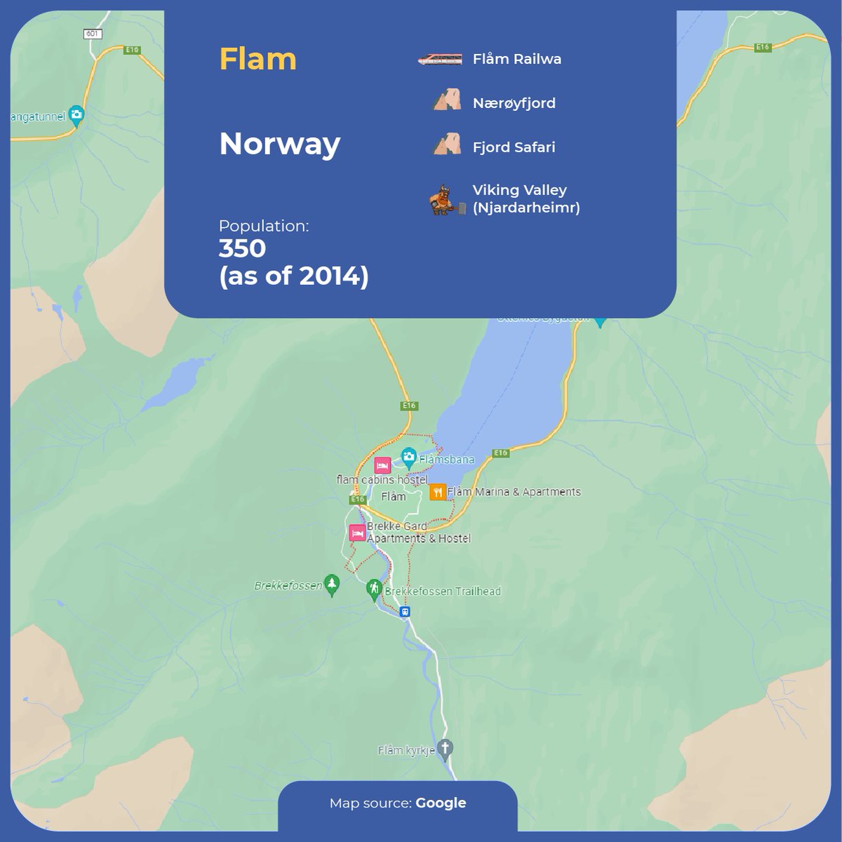 CuriosityExplr's tweet photo. Flam, Norway
Population: 350 (as of 2014)

Let's travel!

#FlamWonders #NorwegianEscape #ScenicRailwayJourney #NaturesBeauty #FjordExploration #VikingHeritage #AdrenalineRush #CulturalImmersive #NorseHistory #CuriosityTravels https://t.co/5Vs1dhwlzu