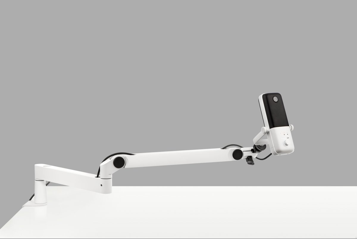 ❕ GIVEAWAY ❕
Und was für ein schickes...
Ein glücklicher Gewinner freut sich über dieses elegante Audio Setup bestehend aus Mic Arm LP White und Wave:3 White.
Und so kann es klappen:

1️⃣ Folgt @elgatode
2️⃣ RT &amp; ❤️ 
⏰ 23.08.2023