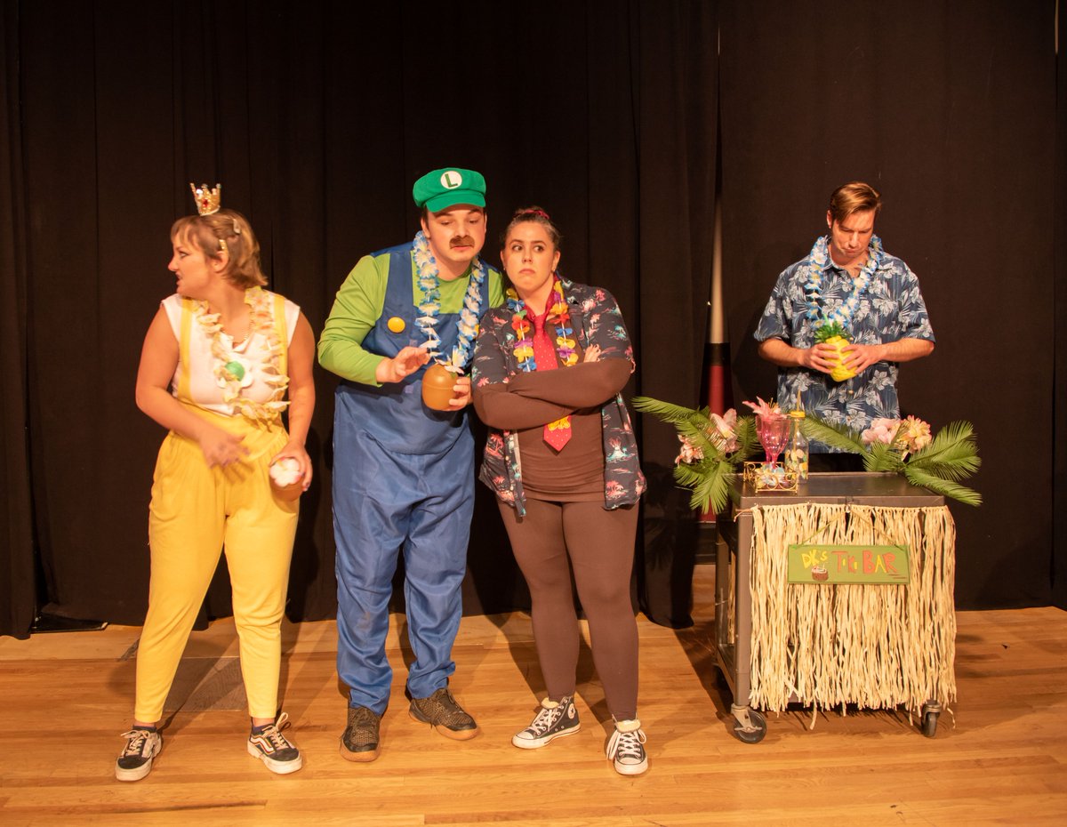 Performances of Super Mario is Dead start this Saturday at #indyfringe and I'm so excited!