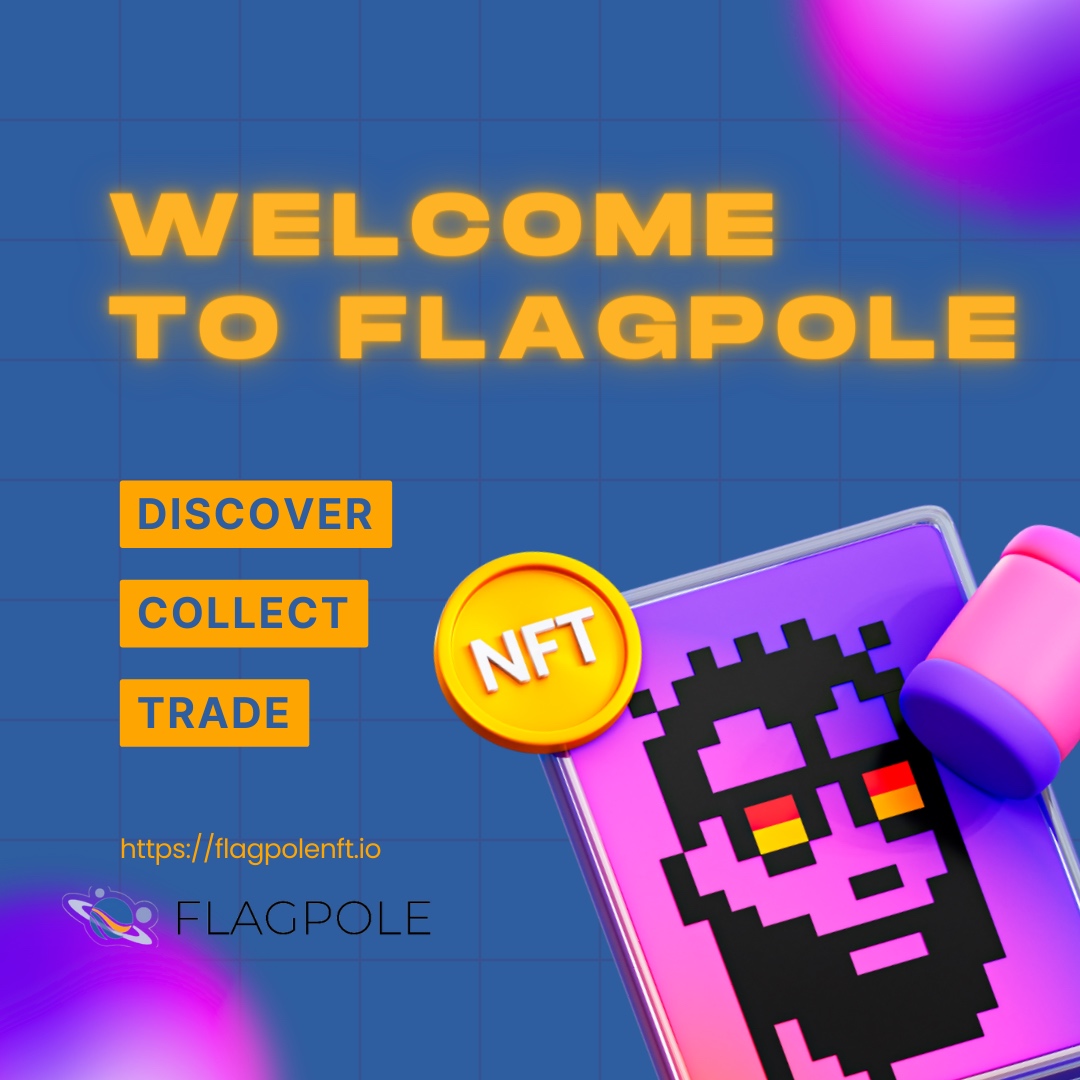Flagpole invites you to dive into the captivating universe of NFTs, powered by the advanced Flag Blockchain. Welcome to a realm of limitless possibilities! 🌌🎉 

flagpolenft.io
.
.
.
#Flagpole #NFT #NFTs #FlagBlockchain #Crypto #Web3 #Blockchain