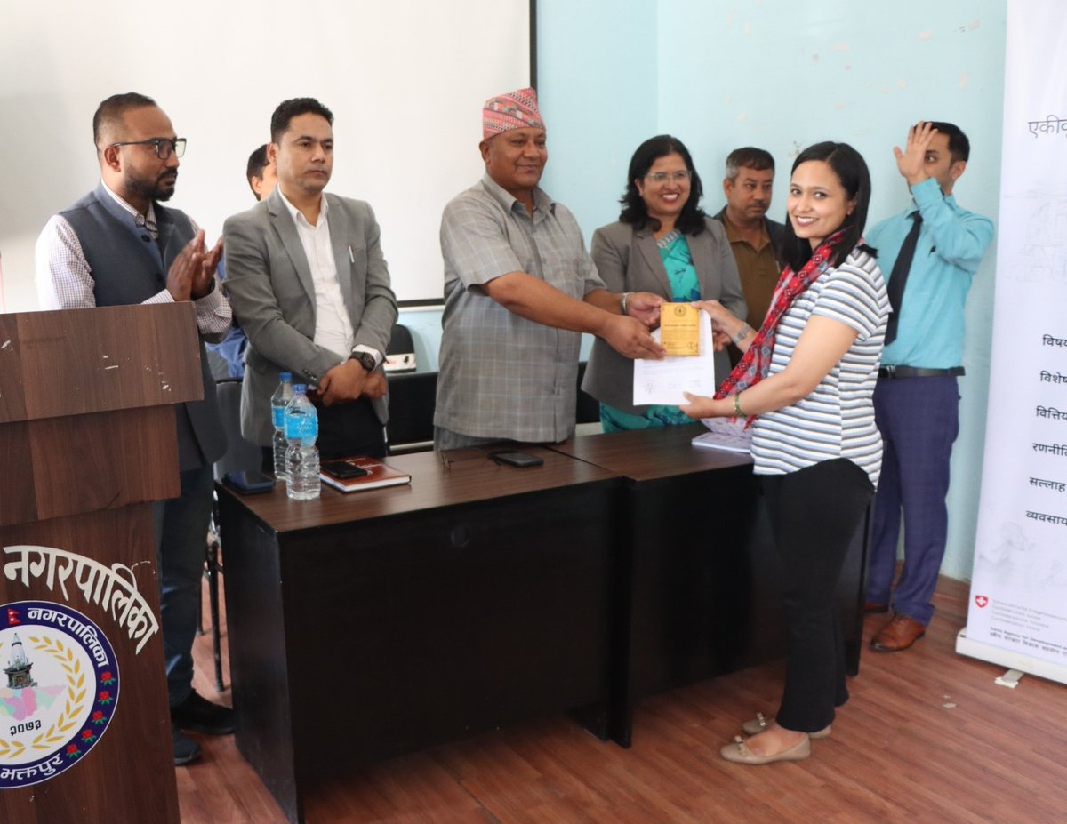 InvestinNepal's tweet image. Highlights of #ProjectBUILD Orientation Day. SMEs were on boarded and expectations were aligned! SMEs interacted with municipality leadership. Legal &amp;amp; marketing experts elucidated on masterclasses. Insights were also shared by OTW’s past BDS recipients.