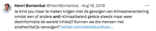 Zo zo <a href="/wierdduk/">Wierd Duk ܦܝܪܬ ܕܘܟ</a> Straks wordt kritiek op die 0,000036 graden van Rob Jetten nog strafbaar. #MaozeDong alias <a href="/HenriBontenbal/">Henri Bontenbal</a>