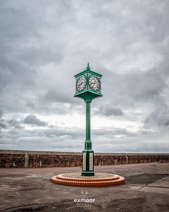 Minehead Diamond Jubilee clock tower. Click to go large - exmoor.today/20230816

#minehead #exmoor #somerset