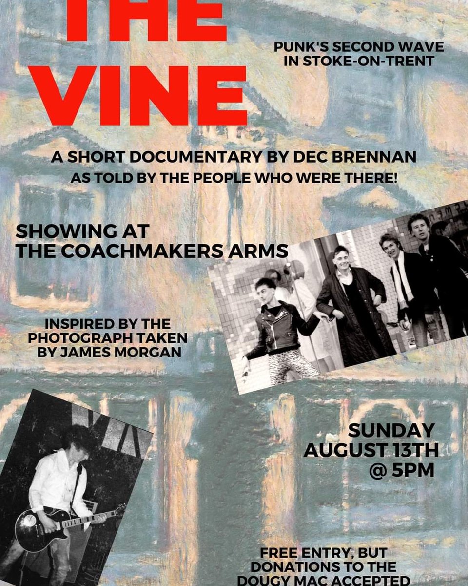 The documentary I made about The Vine was very successful. I'm overwhelmed by the response. Here is the link to view it. Please subscribe to the channel if you will, thanks
youtu.be/WJOjSNuz2E8