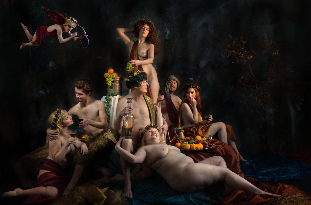 dotART_it's tweet photo. Mythography Pic of the Day

"Bacchus Pan And Ceres"
by @ Derek Galon https://t.co/skycMvU381