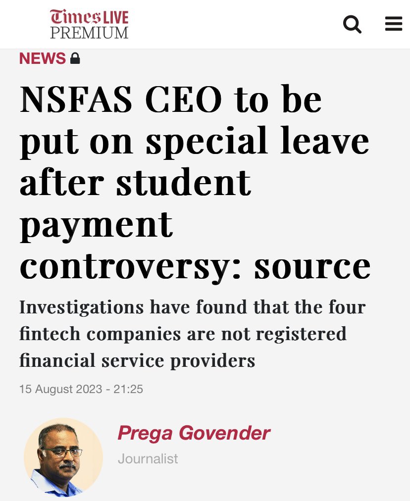 LeanardMan1's tweet photo. @myNSFAS #NongongoMustGo! https://t.co/PRXfVkXqVZ