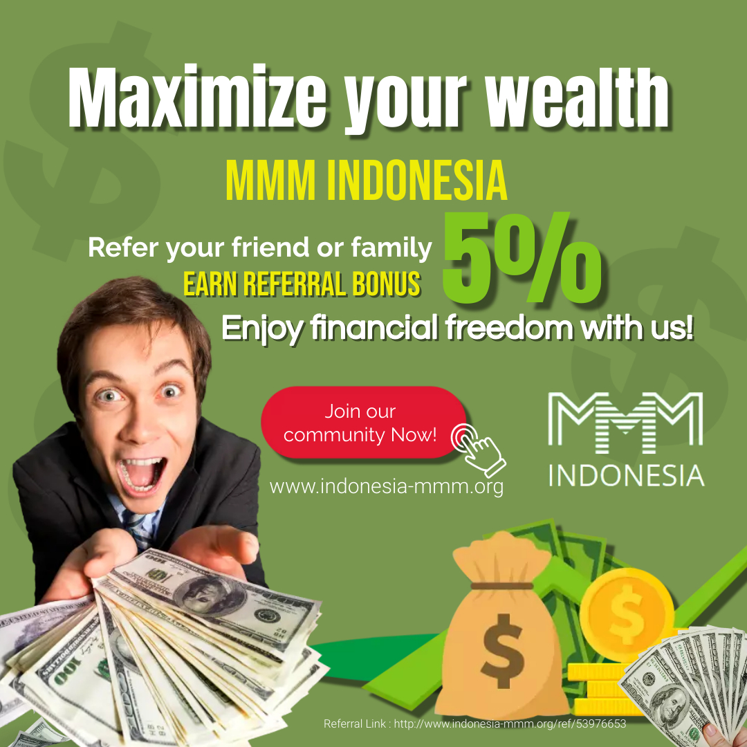 HelpingMavro's tweet image. Start your Journey towards Success Today!
Get the help you need in Crowdfunding!
Minimum $10📷📷
Max $200000
Multiple $10
Register Now!
indonesia-mmm.org
Referral Link : indonesia-mmm.org/ref/53976653

#providehelp #gethelp #helpingpeople #community #crowdfunding #mmmindonesia