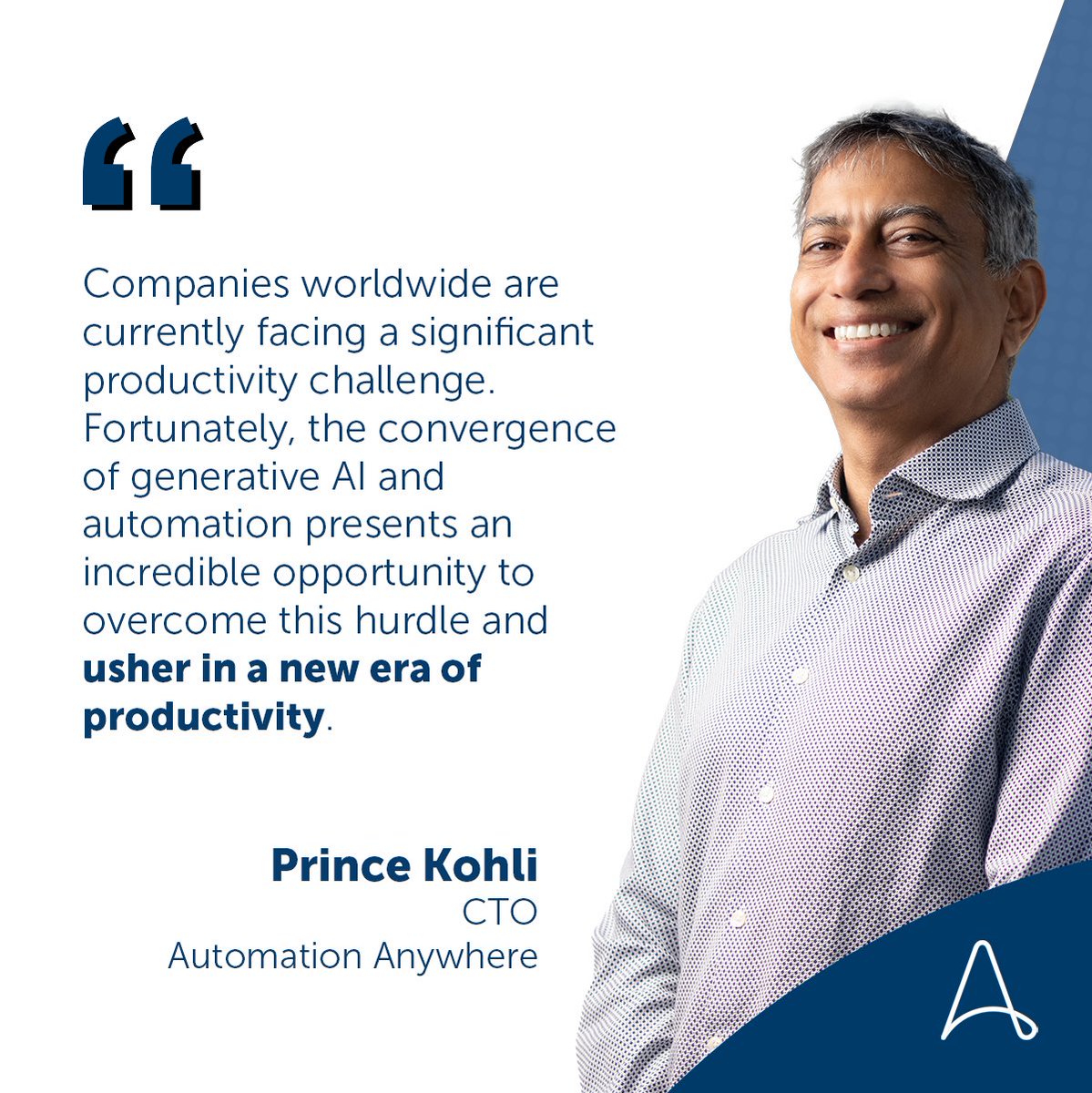 💡 Our CTO, Prince Kohli, sat down with Dataquest, to answer these important questions around the use of #generativeAI and how #Automation unlocks its true potential. dqindia.com/maximising-the…