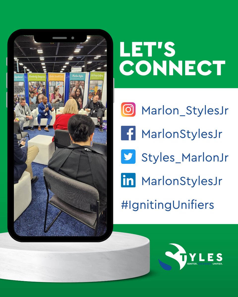 Styles_MarlonJr's tweet photo. Made a promise to Pay It Forward! Here to connect with educators and leaders. Inspirational keynotes, intense leadership retreats, and thought provoking breakout sessions on the menu. #IgnitingUnifiers
Let’s Connect!
Click here: https://t.co/qyo3QeUoap https://t.co/GJIHxTBA7n