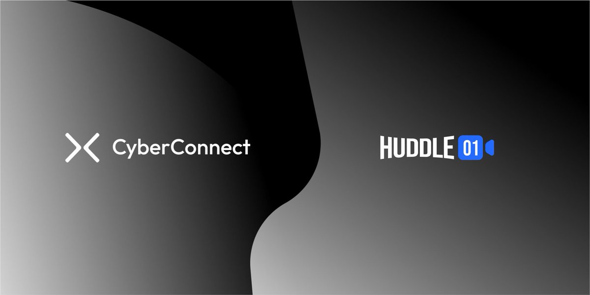 huddle01com's tweet photo. Bringing web3 to the world with @CyberConnectHQ 

Congratulations on #CYBER launch and the success of CyberAccount with #CyberTrek 🏆 https://t.co/nBqfp2eTsW