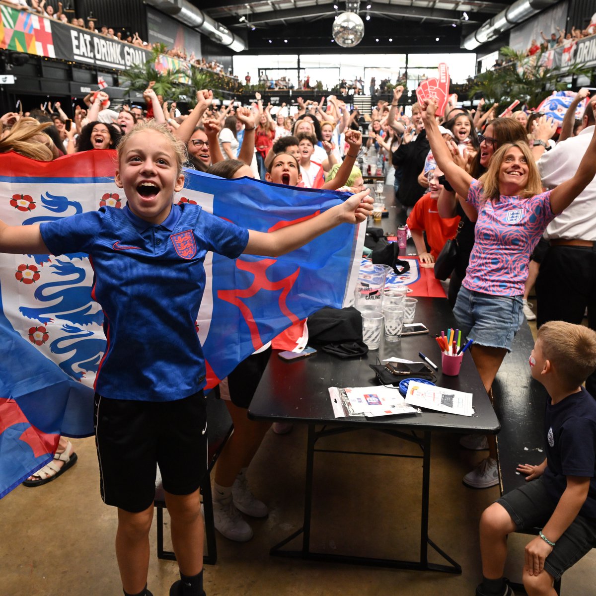 Enjoying yourselves back home, #Lionesses fans? ❤️