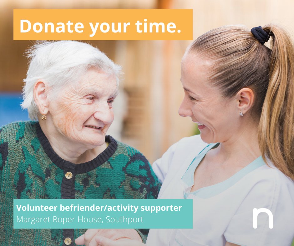 Nugent (@wearenugent) on Twitter photo π #Volunteer Opportunity π
Are you passionate about connecting with others and making a positive impact? We're on the look out for a Volunteer Befriender/Activity Supporter at Margaret Roper House in #Southport!
Find out more today! π hr@wearenugent.org.
#WeAreNugent π #Volunteer Opportunity π
Are you passionate about connecting with others and making a positive impact? We're on the look out for a Volunteer Befriender/Activity Supporter at Margaret Roper House in #Southport!
Find out more today! π hr@wearenugent.org.
#WeAreNugent