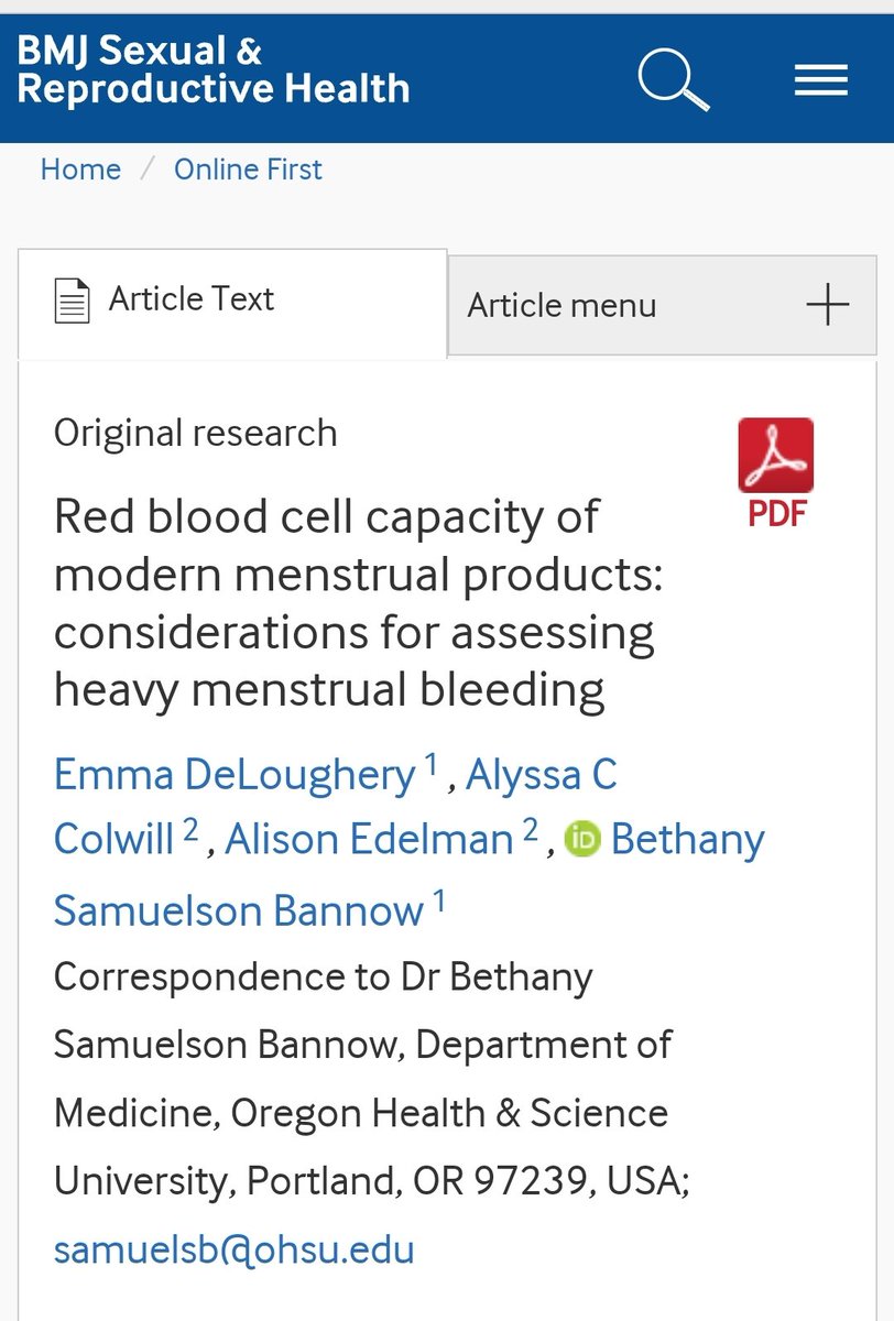 El primer estudio de productos menstruales que ha utilizado sangre para comprobar si las mujeres con sangrados abundantes están protegidas no se publicó el siglo pasado.

Se publicó HACE 9 DÍAS.

Todo investigadoras.

Y por eso es necesaria la perspectiva de género en medicina.