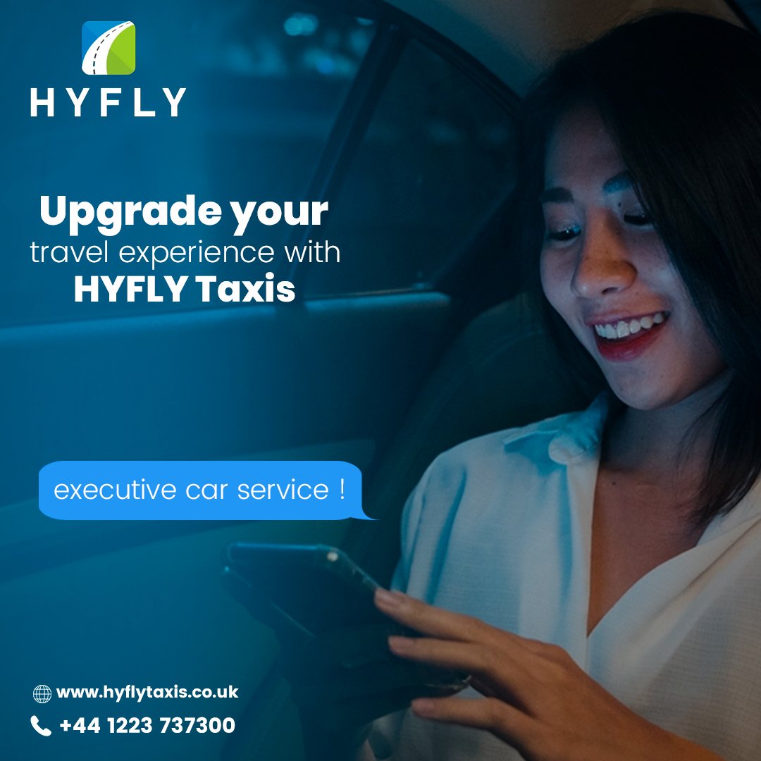HyflyTaxis's tweet image. Experience the epitome of elegance and comfort with HYFLY Taxis executive car service. Enjoy a premium ride that exceeds your expectations.

Book now: hyflytaxis.co.uk

Call us: 01223 737300

#hyflytaxis #trafficfree #stressfree