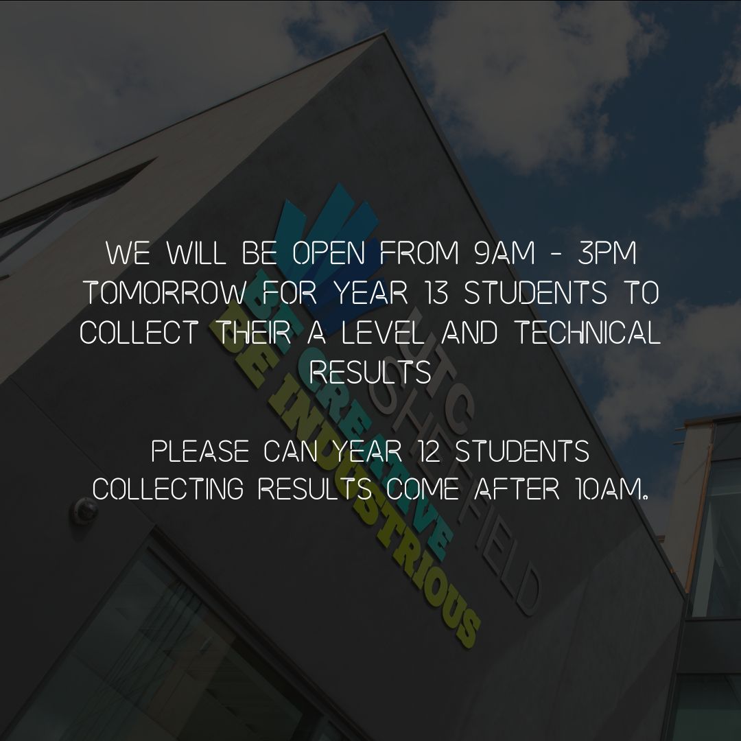 UTC Sheffield City Centre tweet media