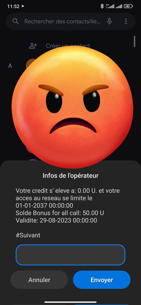 treshald's tweet photo. @blue_by_camtel @blue_by_camtel  je n'aurais plus jamais mon forfait ?? https://t.co/oId9RDP0nc