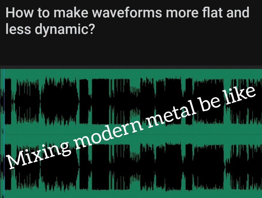 CulturalMeme's tweet photo. #metal #mixing #music #modernmetal #metalmemes https://t.co/1w8n8JxTBT