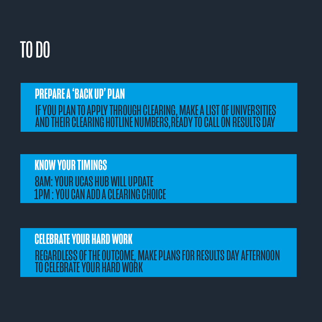 Get prepared and search Clearing courses for your 'Plan B': bit.ly/2NV1PfT