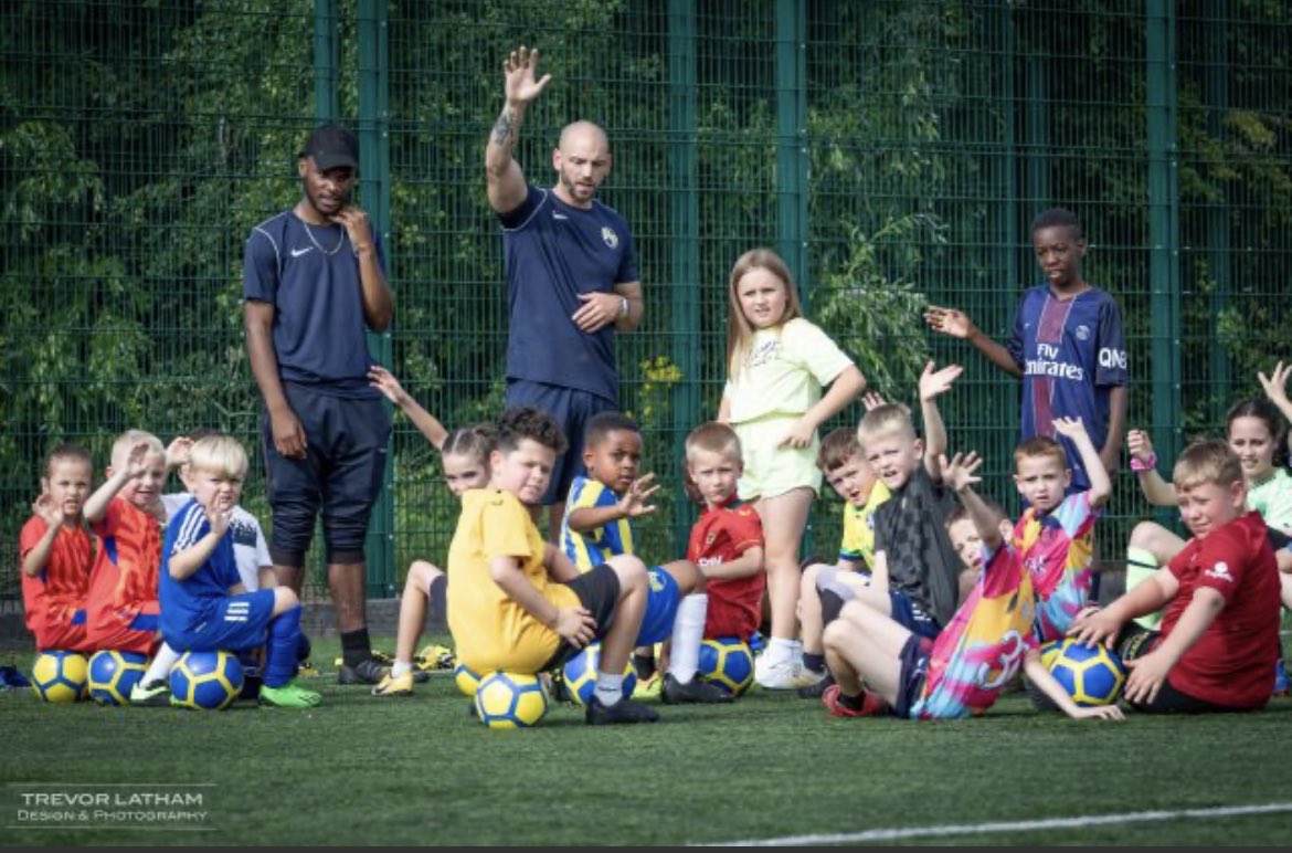 🥅 THE GOAL ISNT JUST TO HELP THEM improve as footballers! 

I want the kids that I coach in my community, to grow and develop as people, that will go on to have a positive impact where ever they go!