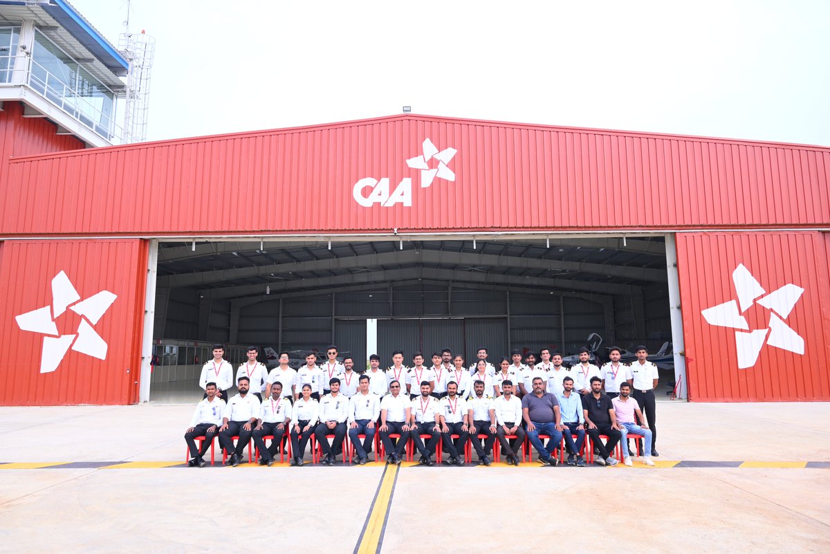 chimesaviation's tweet image. A new chapter begins at Neemuch Airbase! ✈
Proudly announcing the launch of our First Batch at Chimes Aviation Academy's newest Airbase.

#firstbatch #newbeginnings #soaringhigh