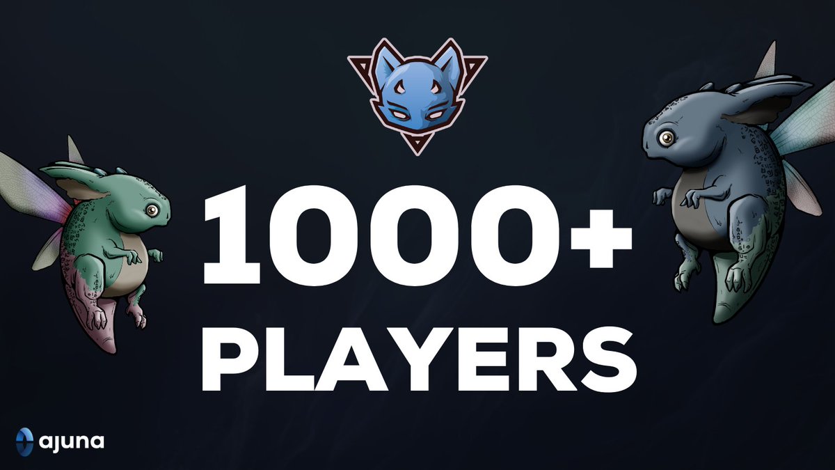 AjunaNetwork's tweet photo. Over 1000 players are already grinding @AjunaAvatars Season 2! 

Join them here ⤵️
https://t.co/Bdm5ibp44r https://t.co/6SnszKEkjf