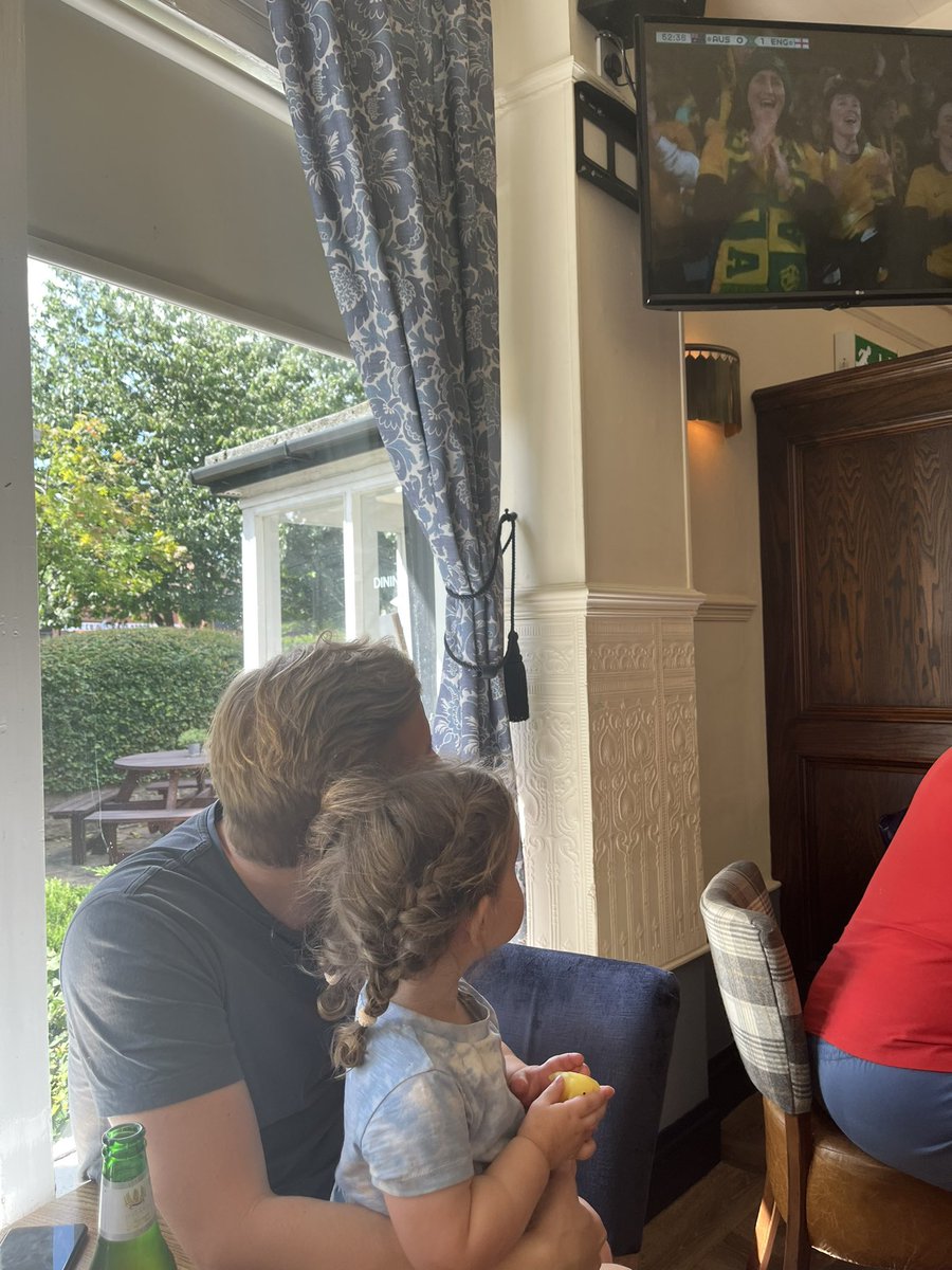 What’s going on? England are in the #WomensWorldCup2023 semi final and left one pub because they refused to put the commentary on and now struggling with small screen. Is it just the men who get the big screens??