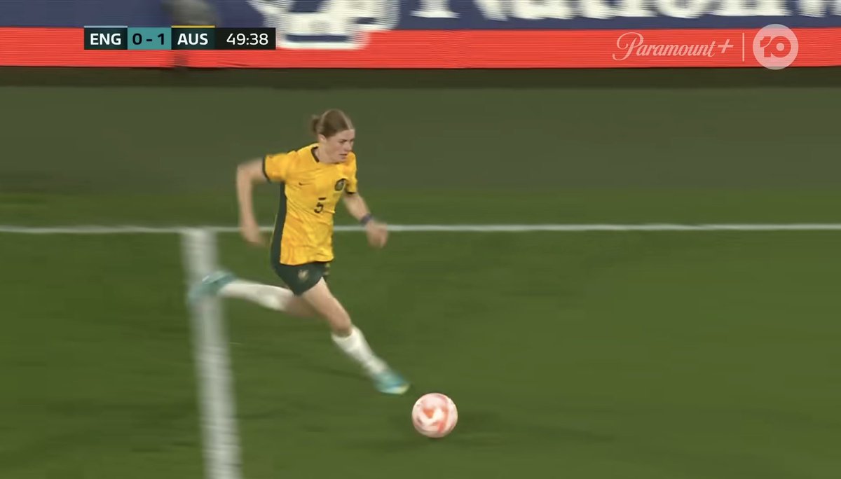 Awesome start from the #Matildas Halfway there! Bring it home, Girls! 💪 #AUSvENG #FIFAWWC