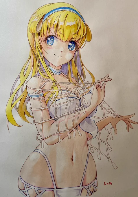 フレちゃん完成…じゃないね。。。もうちょっと描き込みが必要だと思う… 