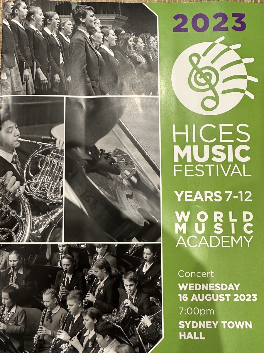 Congratulations to all of the ⁦<a href="/Redlands_School/">Redlands</a>⁩ students performing (and staff conducting!) at the HICES Music Festival this evening.