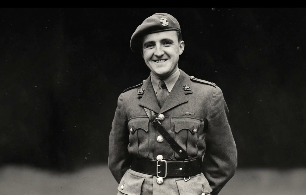 #OTD in 1944, as the Allies battled to close the Falaise Gap in Normandy, Welsh officer Tasker Watkins of the Welch Regiment single-handedly silenced multiple German positions to save his men. For these actions, he was awarded the #VictoriaCross.