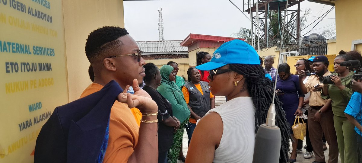 kanyamana's tweet photo. Properly equipped and staffed PHC services means that #adolescents can access youth friendly services  when &amp; where they need them. @UNICEF_Nigeria and @UNICEF's Associate Director visited Iwaya PHC to appreciate service delivery wt @aproko_doctor &amp; @bammybestowed https://t.co/6GIUobtgHl