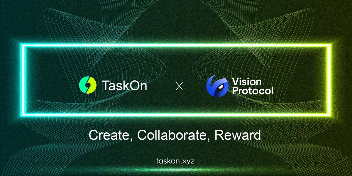 Defi_Eagle's tweet image. 🤝 @TaskOnxyz is entering into a partnership with @VisionProtocol.
🔮 #VisionProtocol is the pioneer Web3 protocol hosting and participating in prediction battle royales on #Arbitrum️.
🔽 VISIT
vp.xyz