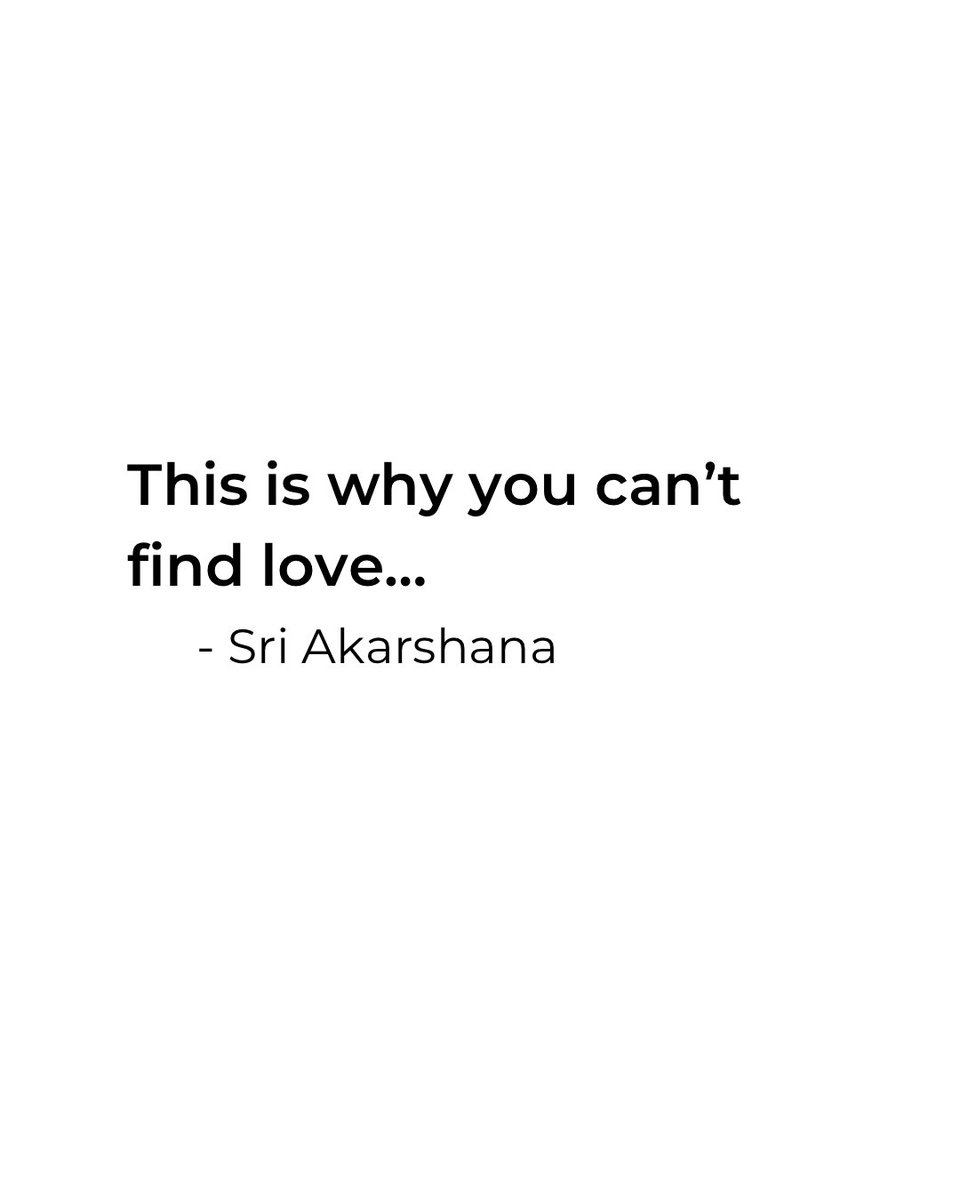 The biggest reason why a lot of people fail to attract love is because they are in need of love.
When you're in need of love, you have this attachment to the outcome saying I need that to complete the rest of me.
But instead always understand that love starts from Selflove.
