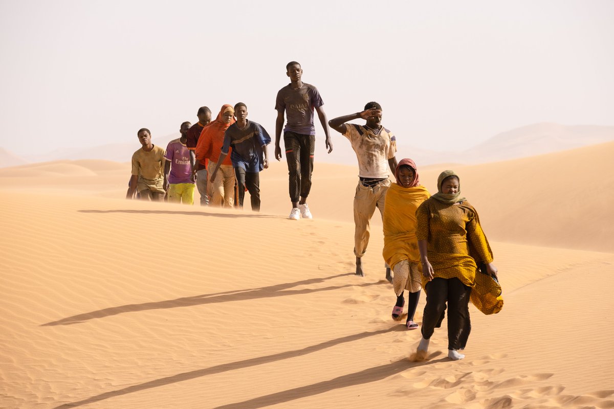 la_Biennale's tweet photo. Waiting for the #BiennaleCinema2023 | #Venezia80
Seydou and Moussa leave Senegal to reach Europe, in a journey full of risks and obstacles. #MeCaptain is #MatteoGarrone's first film presented in #Competition → https://t.co/fzN77EXvoe https://t.co/R9flo5ZDEM