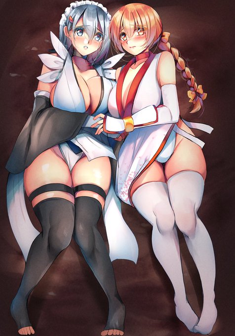 リクエストいただきましたかすみ&amp;いろはです https://t.co/t5osz564US #Skeb 