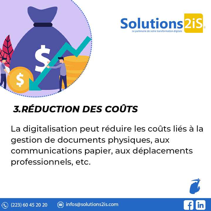 solutions2is's tweet photo. Cinq (5) Avantages de la digitalisation.

Confiez nous votre projet.

Tel: +223 60 45 20 20
E-mail : infos@solutions2is.com
Site web : https://t.co/xNsExTBrj1 https://t.co/Yqe7qkrBrW